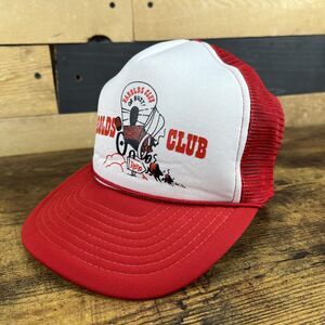 Harolds Club Reno Vintage Snap Back Adjustable Rope Trucker Mesh Hat Cap